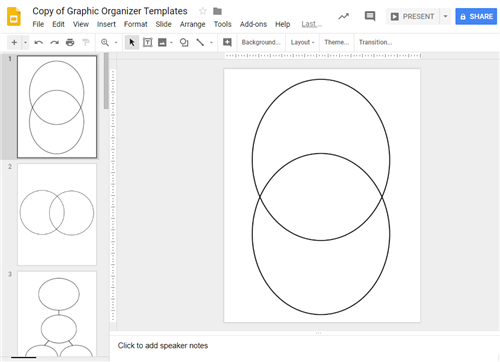 graphic organizer template preview 